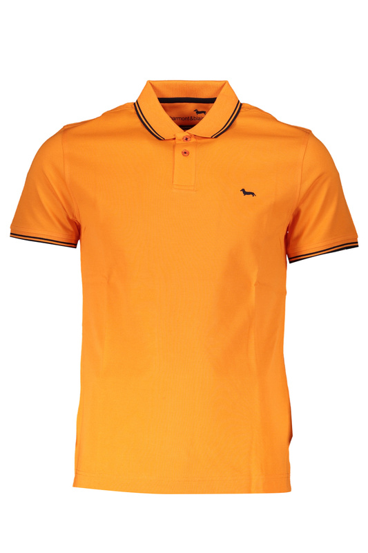 NIEBIESKA KOSZULKA POLO Z KRÓTKIM RĘKAWEM, MĘSKA HARMONT&BLAINE