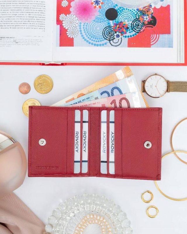 Skórzany męski portfel Rovicky R-23-26-LFN