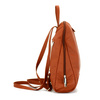 Voyager damski miejski plecak skóra naturalna duży z kieszeniami