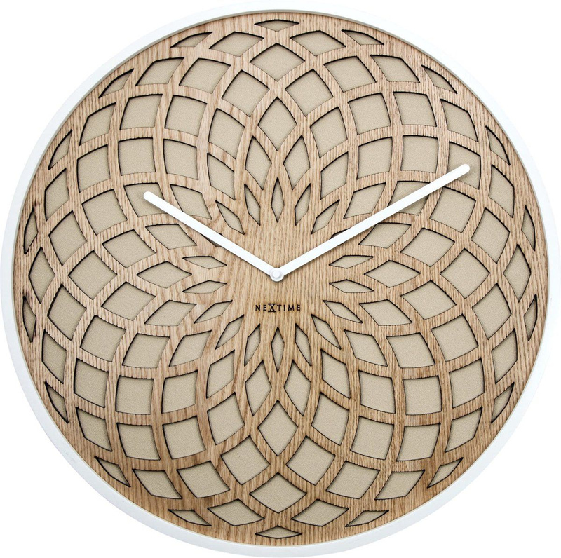 Zegarek NEXTIME 3149BE. WALL WATCH, Kolor brązowy. Unisex.