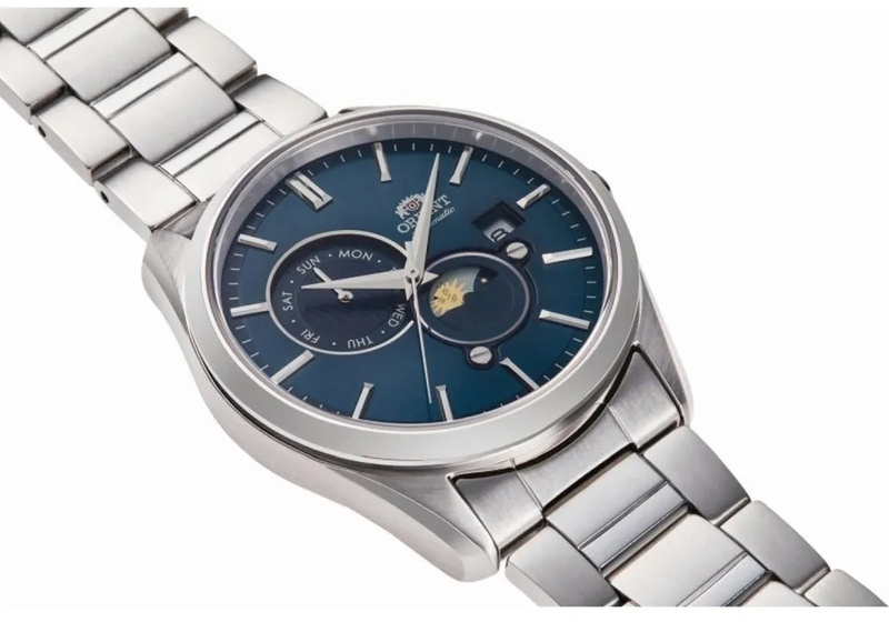 Zegarek Męski Orient Contemporary Sun & Moon RA-AK0308L10B + BOX