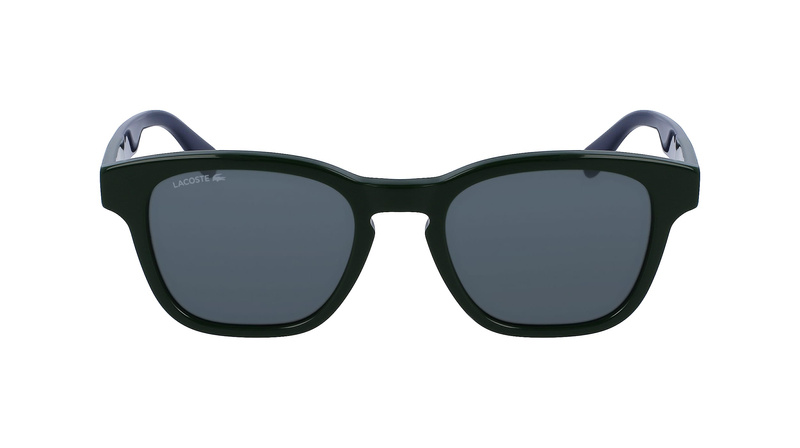Okulary LACOSTE L986S-300. Okulary przeciwsłoneczne, Kolor zielony. Mężczyzna.