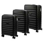 Pierre Cardin trzy walizki na kółkach zestaw podróżny materiał ABS zamek