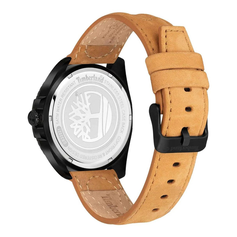 Zegarek TIMBERLAND TDWGB2202101. Kwarcowy, Kolor czarny. Mężczyzna.