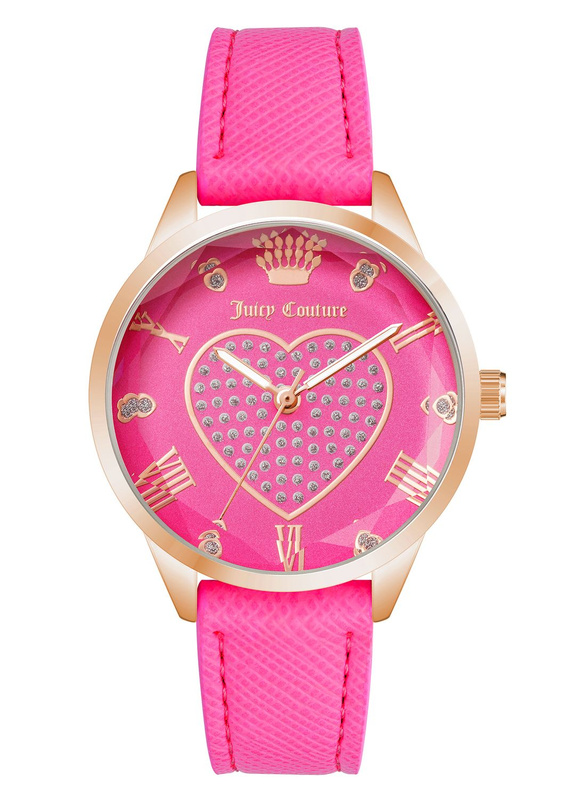 Zegarek JUICY COUTURE JC1300RGHP. Kwarcowy, Kolor różowy. Kobieta.