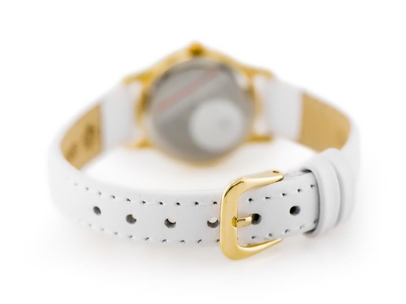 ZEGAREK KOMUNIJNY DZIECIĘCY PERFECT LP033-03 biały + BOX