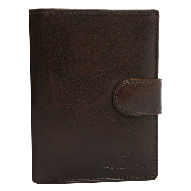 Skórzany męski portfel Peterson PTN N4L-BUF