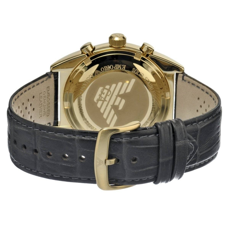 Zegarek ARMANI AR0386. Kwarcowy, Kolor złoty. Mężczyzna.