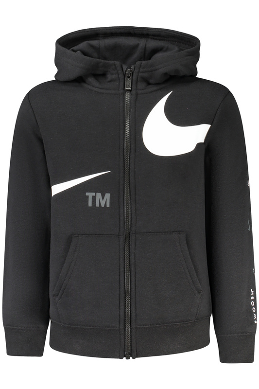 CZARNA BLUZA DZIECIĘCA NIKE Z ROZPINANYM NA ZAMEK