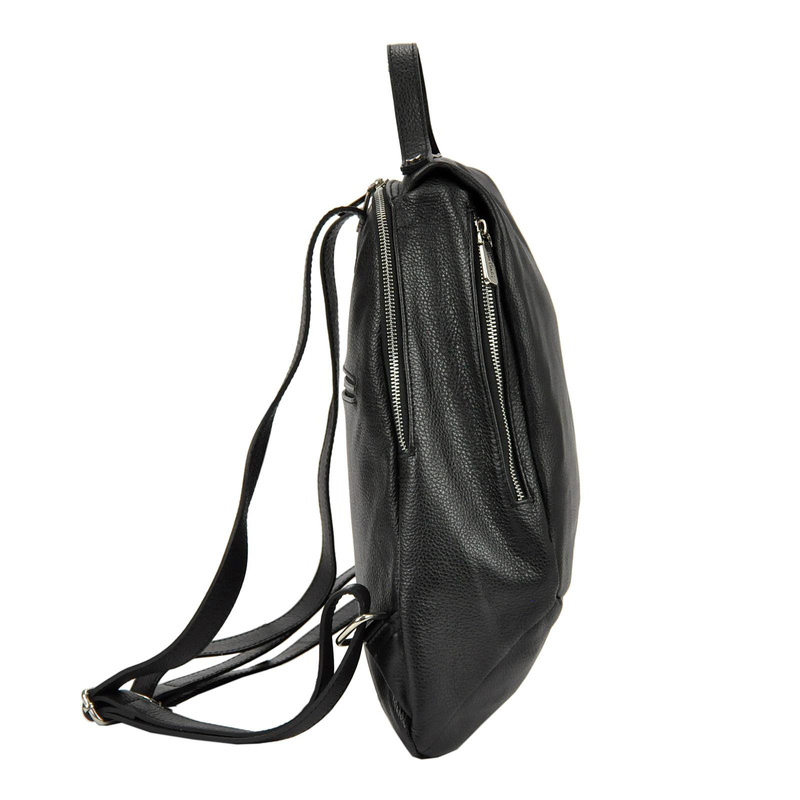 Pierre Cardin damski Skórzany duży plecak miejski duży z kieszeniami