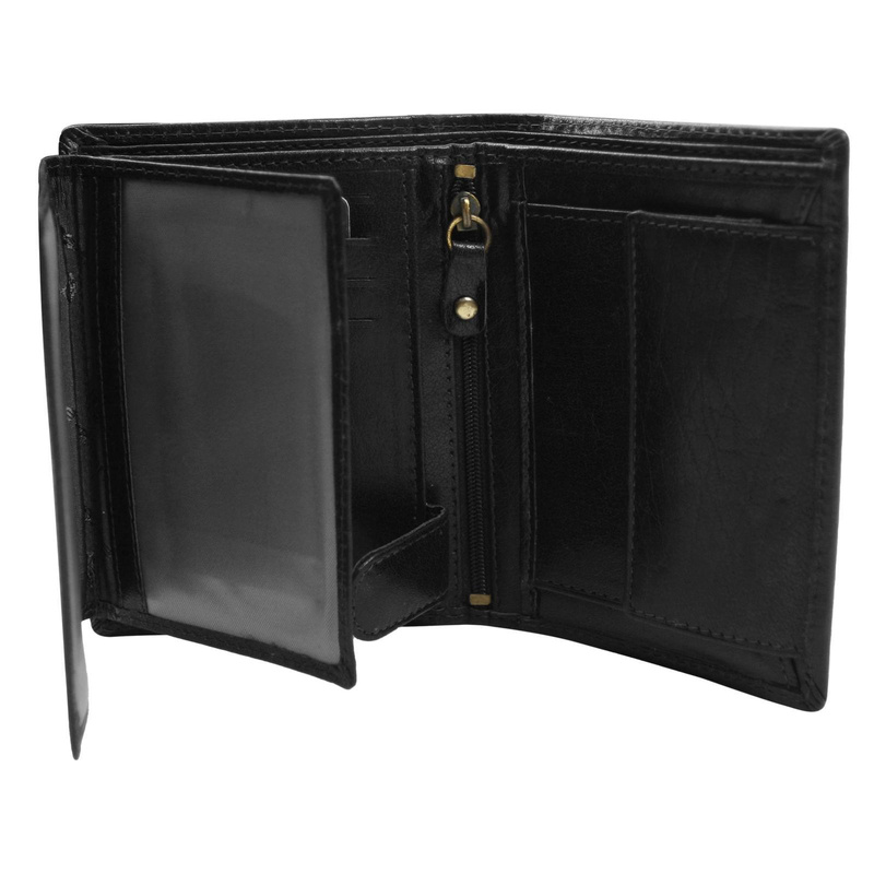 Skórzany męski portfel Peterson PTN N4-BUF