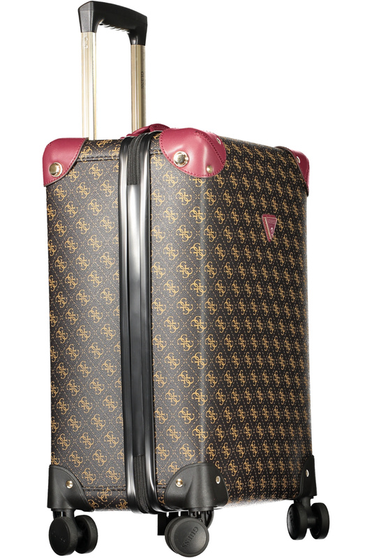 GUESS JEANS ŚREDNIA WÓZEK NA KÓŁKACH DAMSKI BRĄZOWY