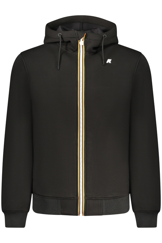 K-WAY MĘSKA CZARNA BLUZA Z ROZPINANYM NA ZAMEK