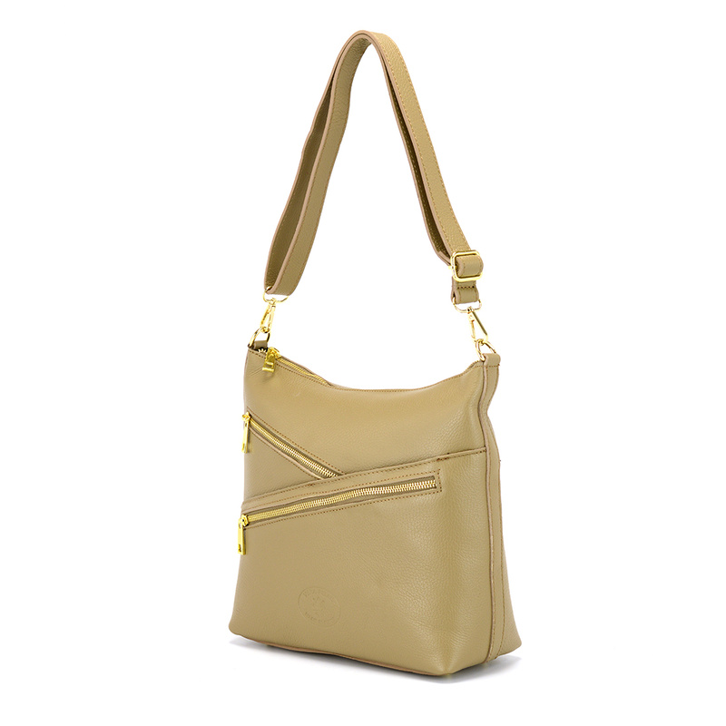 MiaMore damska listonoszka skóra naturalna torba na ramię z kieszeniami