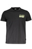 T-SHIRT MĘSKI Z KRÓTKIM RĘKAWEM PLEIN SPORT CZARNY