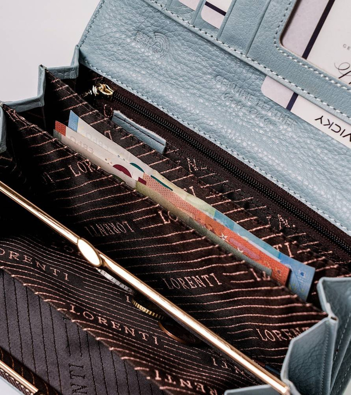 Skórzany damski portfel Lorenti 72401-SH-N RFID