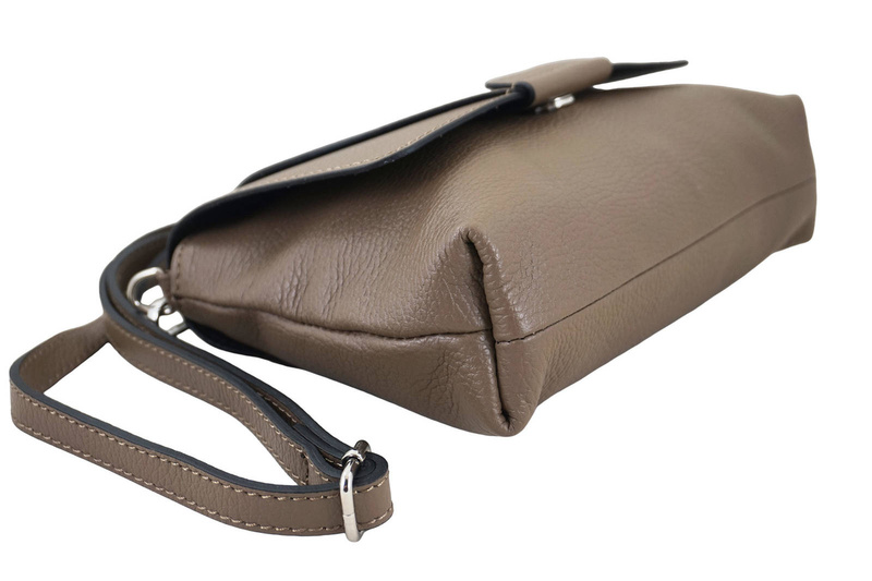 Elegancka torebka wieczorowa - Beżowa ciemna