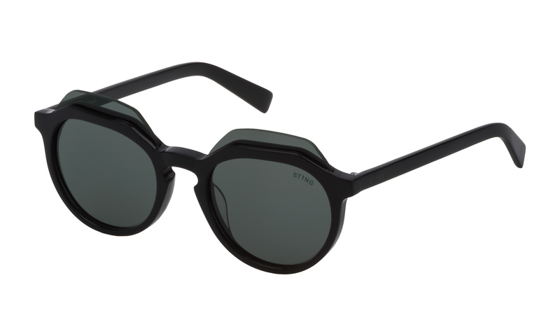 Okulary STING SST197490700. Okulary przeciwsłoneczne, Kolor czarny. Unisex.