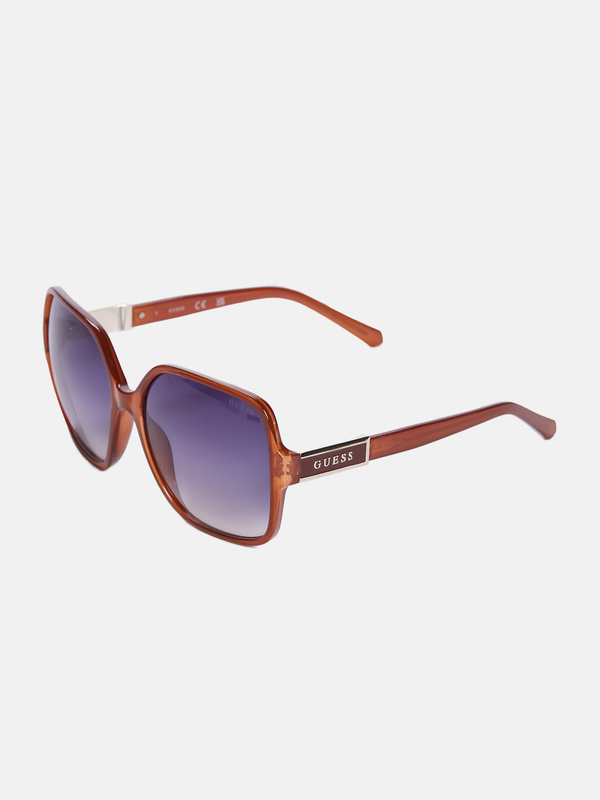 Okulary GUESS GF00017-6147W. Okulary przeciwsłoneczne, Kolor brązowy. Kobieta.
