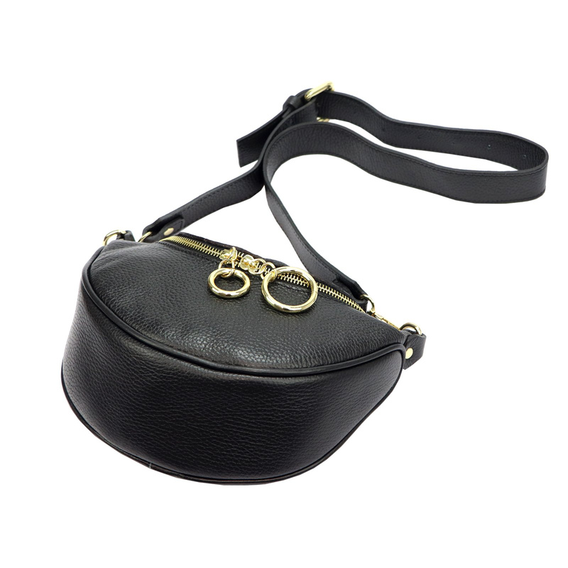 Vera Pelle damska listonoszka skóra naturalna torebka przez ramię miejska