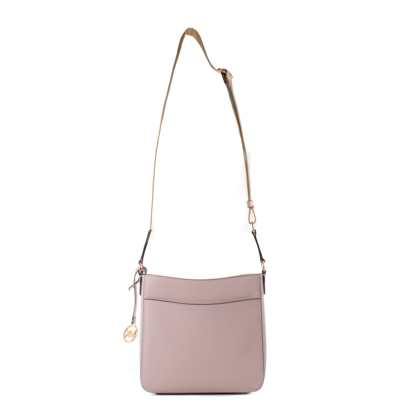 Pudroworóżowa listonoszka Michael Kors Jet Set Travel 35S4GTVC5L