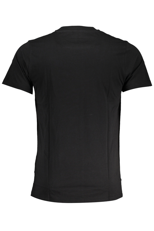 T-SHIRT MĘSKI Z KRÓTKIM RĘKAWEM KLASY CAVALLI CZARNA