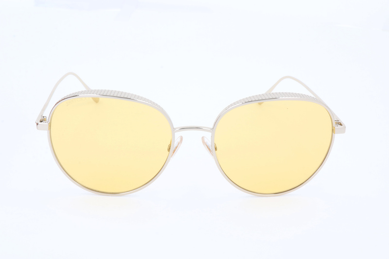 Okulary JIMMY CHOO ELLO-S-DYG. Okulary przeciwsłoneczne, Kolor złoty. Kobieta.