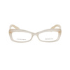 Okulary ALEXANDER MCQUEEN AMQ4203K6V. Okulary, Kolor żółty beżowy. Kobieta.