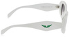 Okulary ZADIG&VOLTAIRE SZV368-52847Y. Okulary przeciwsłoneczne, Kolor biały. Kobieta.