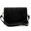 Vera Pelle damska listonoszka skóra naturalna zamsz torebka przez ramię