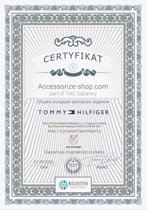 Biżuteria TOMMY HILFIGER 2790451. Naszyjnik, Kolor szary. Mężczyzna.