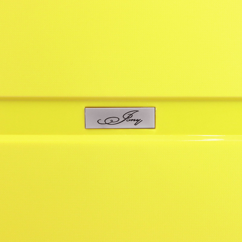 Jony zestaw podróżny 4 walizek na kółkach z kosmetyczką materiał ABS