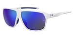 Okulary UNDER ARMOUR UADOMINATEWWK. Okulary przeciwsłoneczne, Kolor biały. Unisex.