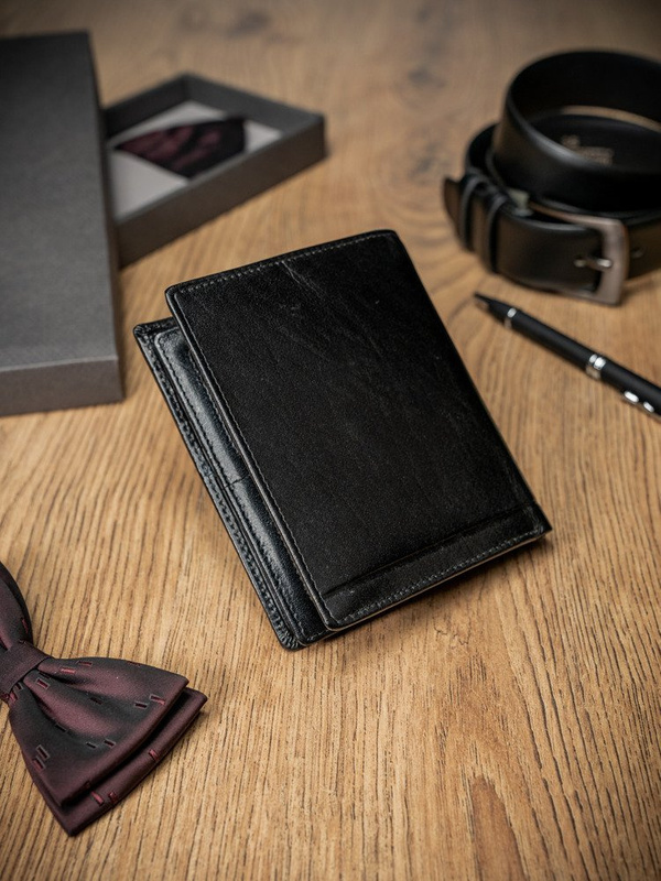 Skórzany męski portfel Rovicky PC-102-BAR RFID