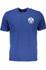 NIEBIESKI T-SHIRT M�SKI Z KR�TKIM R�KAWEM NORTH SAILS