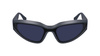 Okulary KARL LAGERFELD KL6128S-024. Okulary przeciwsłoneczne, Kolor szary. Unisex.