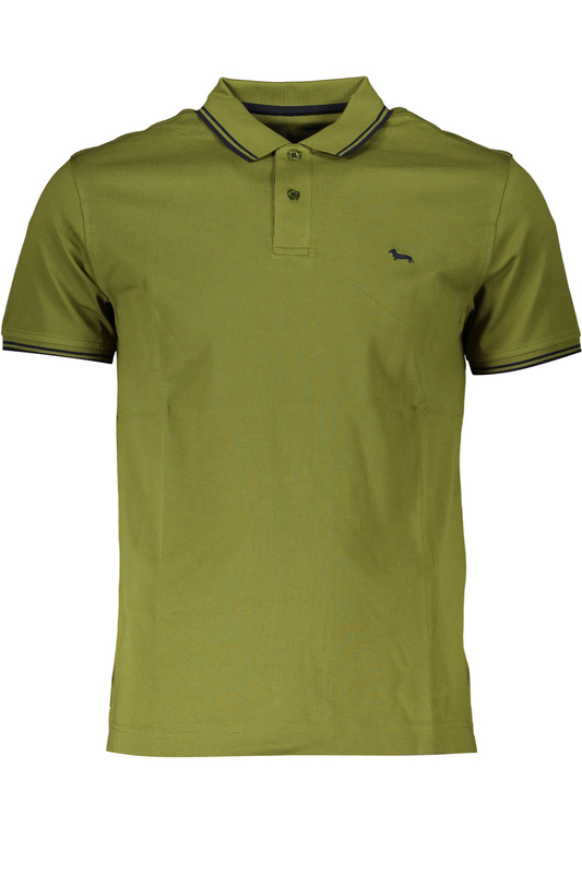 NIEBIESKA KOSZULKA POLO Z KRÓTKIM RĘKAWEM, MĘSKA HARMONT&BLAINE