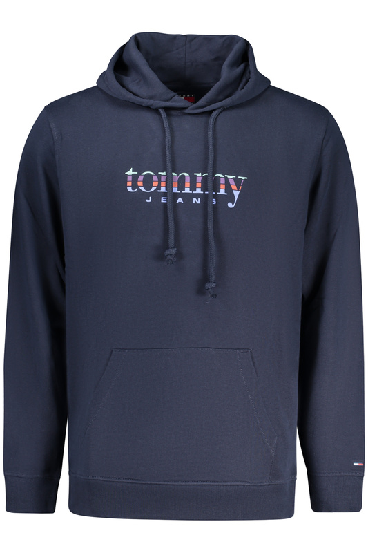 TOMMY HILFIGER MĘSKA NIEBIESKA BLUZA Z ROZPIĘCIEM