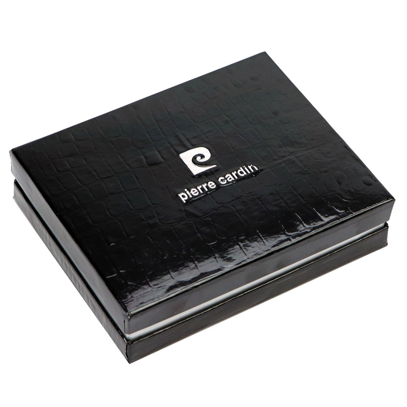 Pierre Cardin portfel męski skóra naturalna rozbudowany składany z RFID