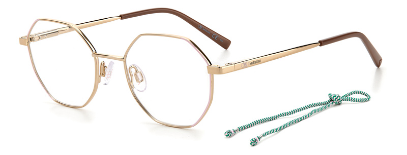 Okulary M MISSONI MMI0040TNS45E. Okulary, Kolor różowy. Dziecko.