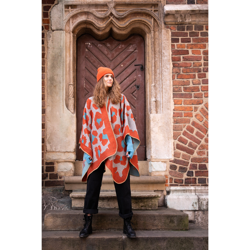 Ponczo Chic Paisley