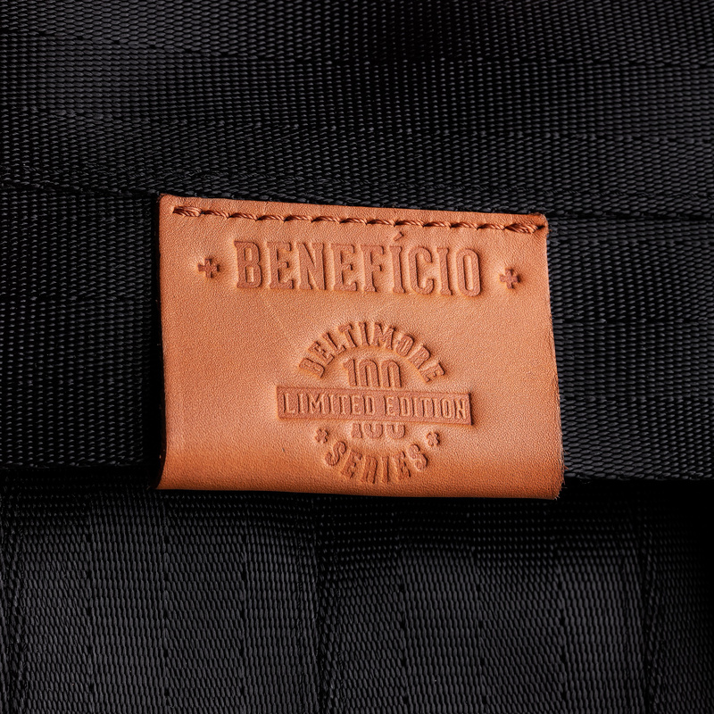 Plecak uniwersalny duży skórzany wykonany z recyklingowych materiałów Beltimore R28