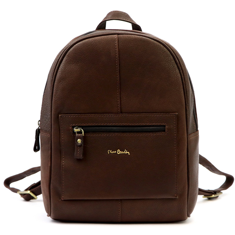 skóra naturalna Męski plecaki Pierre Cardin TILAK112 15423