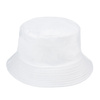 Biały kapelusz dwustronny bucket hat wędkarski modny kap-m3
