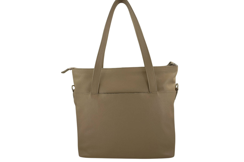 Torebka skórzana shopperbag na ramię Barberini's