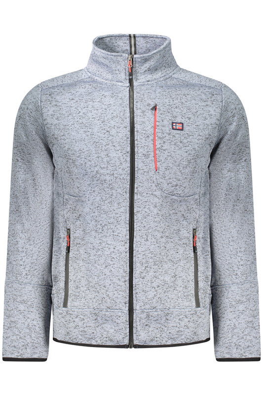 Norway 1963 MĘSKA NIEBIESKA BLUZA Z ROZPINANYM NA ZAMEK