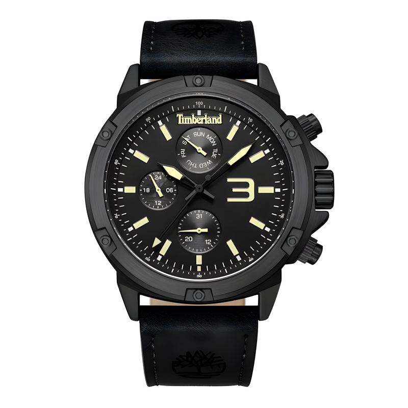 Zegarek TIMBERLAND TDWGF9002904. Kwarcowy, Kolor czarny. Mężczyzna.