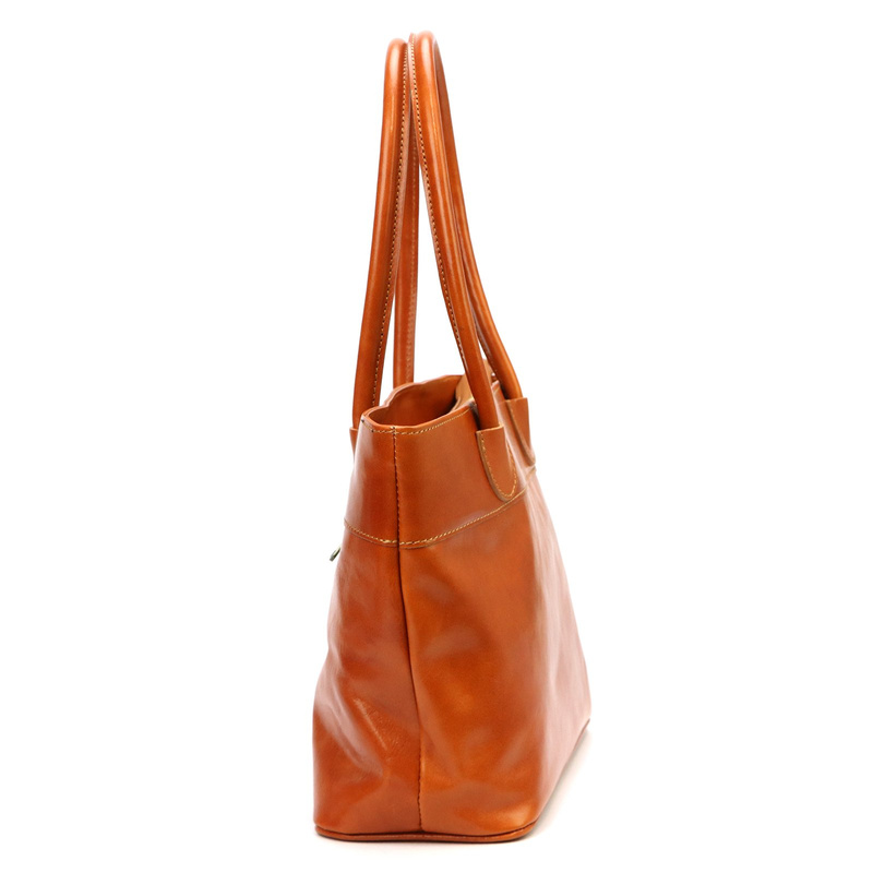 Skórzana duża elegancka damska shopperbag torebka na ramię Florence
