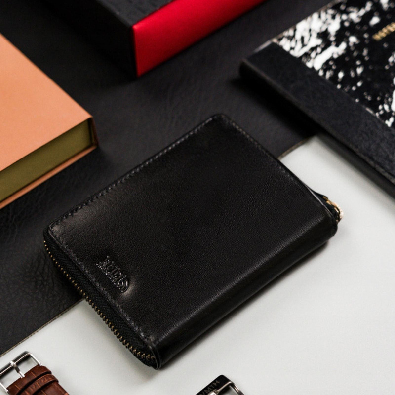 Skórzany męski portfel Peterson PTN 340.01