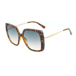 Okulary GUESS GF6185-5752P. Okulary przeciwsłoneczne, Kolor brązowy. Kobieta.